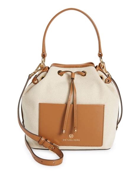 michael kors natural medium beige|macy's michael kors bags.